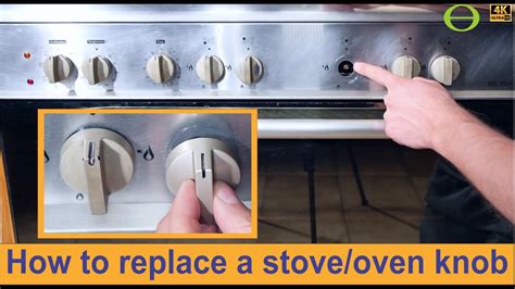 how does a gas stove knob work